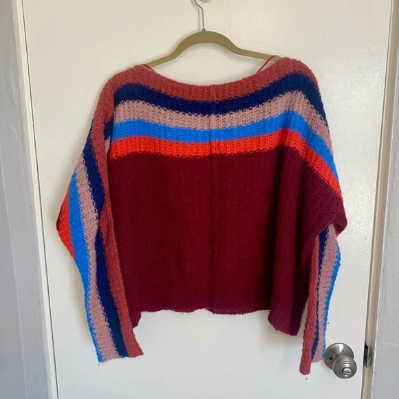 Free People Multicolor Striped Sweater - Picture 7 of 10